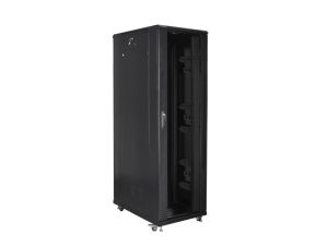 Communication cabinet Lanberg rack cabinet 19" free-standing 42U/800x1200 (flat pack) black
