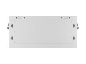 Communication cabinet Lanberg rack cabinet 19" wall-mount 4U/600x450 with perforated door gray (flat pack)