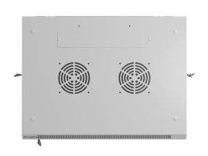 Communication cabinet Lanberg rack cabinet 19" wall-mount 6U/600x450 with perforated door gray (flat pack)