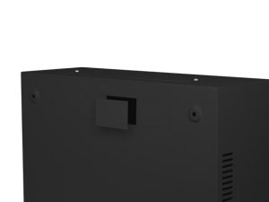 Communication cabinet Lanberg rack cabinet 19" wall-mount 6U+3u/540x200 low-profile black (assembled)