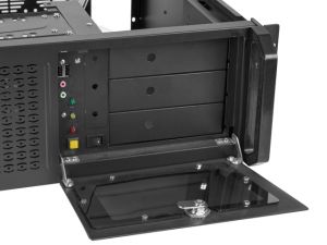 Server case Lanberg rackmount server chassis ATX 450/08 19"/4U