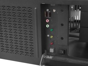 Server case Lanberg rackmount server chassis ATX 450/08 19"/4U