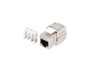 Connector Lanberg keystone module toolless rj45 CAT.7 ftp 180°
