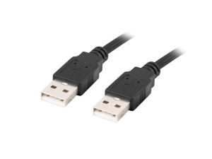 Cable Lanberg USB-A M/M 2.0 cable 1.8m black