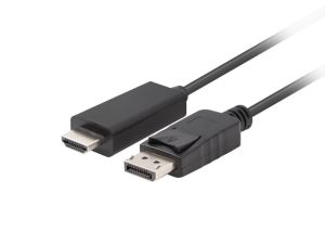 Cable Lanberg display port (M) V1.1 -> HDMI (M) cable 1.8m,black