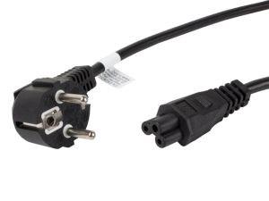 Cable Lanberg CEE 7/7 (MICKEY) -> IEC 320 C5 power cord 1.8m VDE, black