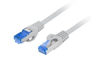 Cable Lanberg patch cord CAT.6A FTP LSZH CCA 10m Fluke Passed, grey