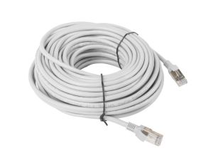 Cable Lanberg patch cord CAT.5E 20m, grey