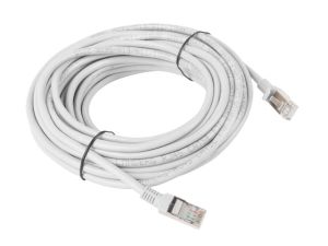 Cable Lanberg patch cord CAT.6 10m, grey
