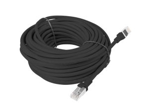 Cable Lanberg patch cord CAT.6 15m, black