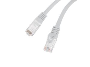 Cable Lanberg patchcord CAT.6 UTP LSZH CCA 0.5m Fluke Passed, Grey