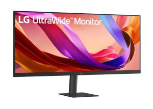 Монитор LG 34U511A-B, 34" UltraWide  21:9, IPS, 100 Hz, 5ms, 1000:1, 400cd/m2, WFHD 2560x 1080, sRGB 99%, HDR 400, HDMI, DP, Reader mode, Dynamic Action Sync, LG Switch, Tilt, LG Switch, Black