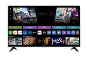 Телевизор LG 43UA73003LA, 43" 4K UltraHD TV 4K (3840x2160), DVB-T2/C/S2, webOS 25 Smart, ThinQ AI, Alpha 7 AI Processor, WiFi, HDR10 pro, HLG, ALLM/HGiG, 4K Upscaling, AI Sound pro, Multiple View, HDMI eARC, LAN, USB, Bluetooth, Google Cast, 2 Pole Stand,