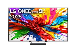 TV LG 65QNED93A6A, 65" 4K HDR Smart QNED TV MiniLED, 3840x2160, 120Hz Native (VRR 165Hz), DVB-T2/C/S2, AI Alpha 8, HDR 10 PRO, webOS 24, ThinQ AI, WiFi, FreeSync Compatible, VRR, AI Upscaling, Google Cast, Virtual 9.1.2 Up-mix, Bluetooth, Hdmi, Mul