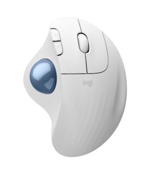 Mouse Logitech ERGO M575S - WHITE