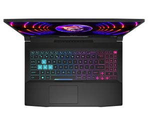 Лаптоп MSI Katana 15 B13VEK, i7-13620H (10C/16T, up to 4.90GHz, 24 MB), GeForce RTX 4050 6GB GDDR6 194 AI TOPS, 15.6" QHD (2560x1440), 165Hz, IPS-Level, 16GB RAM 2x8 (5200)MHz, 512GB PCIe Gen4x4 SSD, WiFi 6E, BT5.3, 4-Zone RGB Kbd, NO OS, 53.5 Whrs, 2.25 