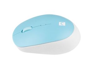 Mouse Natec Mouse Harrier 2, 1600 DPI Bluetooth 5.1 White-Blue