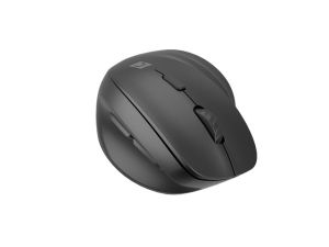 Mouse Natec Vertical Mouse Crake 2 BLUETOOTH 5.2 + 2.4GHZ BLACK 2400dpi, Left handed, black