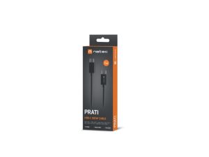Cable Natec USB-C(M) -> USB-C (M) 2.0 cable 1m pd 100w Black