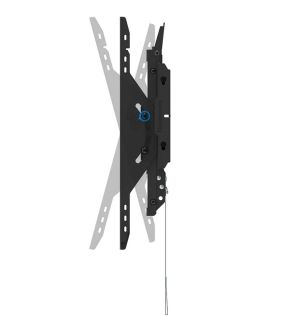 Neomounts Level-750 Wall Mount (XL, 125 kg, tiltable, tilt guard, connectable, VESA 400x400)