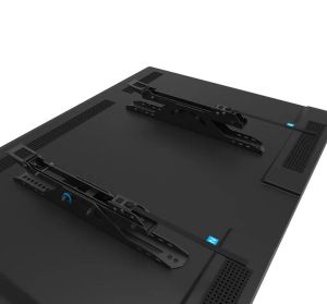 Neomounts Level-750 Wall Mount (XL, 125 kg, tiltable, tilt guard, connectable, VESA 400x400)