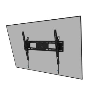 Neomounts Level-750 Wall Mount (XL, 100 kg, tiltable, tilt guard, connectable, VESA 800x600)