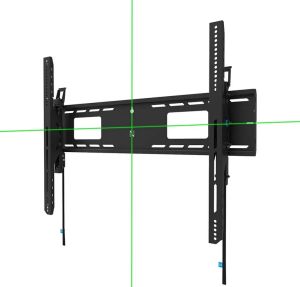 Neomounts Level-750 Wall Mount (XL, 100 kg, tiltable, tilt guard, connectable, VESA 800x600)
