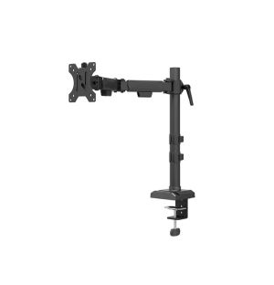Stand Neomounts Nero Single Flat Screen Desk Mount (phone holder+Quick-fix clamp/grommet)