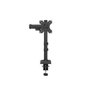 Stand Neomounts Nero Single Flat Screen Desk Mount (phone holder+Quick-fix clamp/grommet)