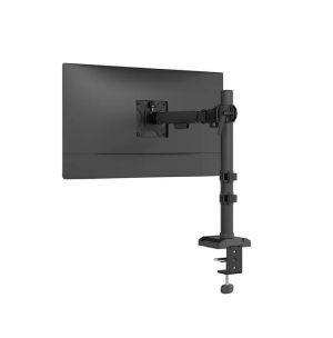 Stand Neomounts Nero Single Flat Screen Desk Mount (phone holder+Quick-fix clamp/grommet)