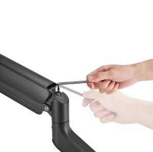 Стойка Neomounts Next Core Desk Mount 1 Ultra Wide Curved screen (topfix clamp & grommet)
