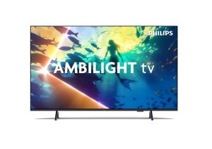 Philips TV 43PUS8010/12, 43" 4K UHD LED, 3840x2160p, 60Hz, DVB-T/T2/T2-HD/C/S/S2, 60Hz, Ambilight 3, Pixel Precise UHD, HDR+, Titan OS, Dolby Atmos & DTS:X, 3*HDMI, 2*USB, VRR, 802.11ac, BT 5.2, 20W RMS, Black