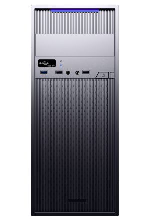 PowerCase 173-G04 computer case, included 500W