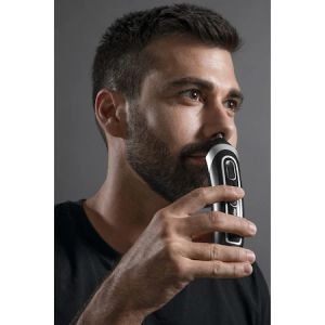 Hair clipper Rowenta TN9140F4, Multistyler Trim & Style Easy, hair + beard + body + ear & nose, cordless, wet & dry, minimum cutting length 0.5mm, hair blade 42mm, 6 fix hair combs, hair cutting lengths 3, 6, 9, 12, mm, beard blade 32mm, 3 fix