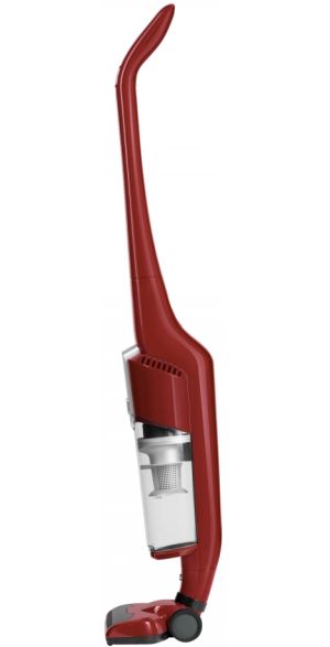 Vacuum cleaner Rowenta RH6543WH, AIR FORCE EXTREME, cyclonic technology, 14.4V lithium ion battery, up to 30 min. running time, 5 h recharging time, Head with LED, dust container capacity: 0.65 L, 80 dB(A), red