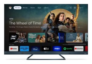 Television Sharp 55FQ8EG, 55" QLED GOOGLE TV, 4K 144Hz Quantum Dot 3840x2160 Aluminum Slim Frameless, AQUOS AI, DVB-T/T2/C/S/S2, 500 NIT, Active Motion 1400, HARMAN/KARDON, HDR10, Dolby Atmos, Dolby Vision, DTS:X, Google Assistant, HDMI eARC, Mini Compos