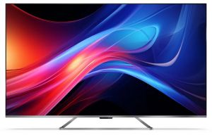 Television Sharp 65GP7265E, 65" QLED Google TV, 4K Ultra HD 3840x2160 Frameless, AQUOS, DVB-T/T2/C/S/S2, Active Motion 1200, HDR10, Dolby Atmos, Dolby Vision, Google Assistant, HARMAN/KARDON, Chromecast Built-in, Aluminum, USB, Wi-Fi, Bluetooth, LAN, Sola
