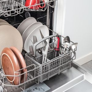 Peeler Tefal K2071014, Ingenio, Peeler, Kitchen tool, Stainless steel blades, 30x9.8x3.6cm, Up to 230°C, Dishwasher safe, black and red