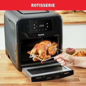 Healthy cooking device Tefal FW501815, EasyFry Oven&Grill XXL, 11L, 9 programs (Airfry, Roast, Grill, Bake, Broil, Dehydrate, Toast, Rotisserie, Reheat), adjustable temp, manual mode, 7 accesorizes