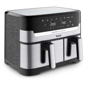 Healthy cooking device Tefal EY905D10 DUAL EASY FRY & GRILL SS EU