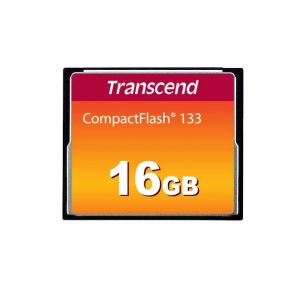 Memory Transcend 16GB, CF Card, MLC, 133X