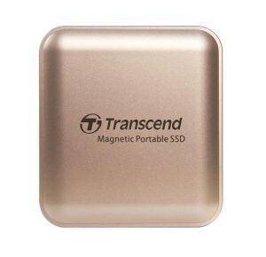 Transcend 1TB External SSD ESD420G USB 20Gbps Type C Magsafe Champagne Gold Hard Drive