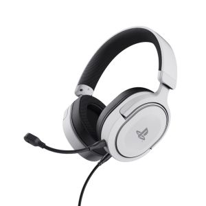 Headphones TRUST GXT 498W Forta Gaming Headset PS5 White
