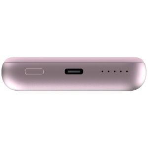 Външна батерия Verbatim MCP-10PK Power Pack 10000 mAh with UBS-C PD 20W / Magnetic Wireless Charging 15W Pink