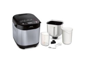 Breadmaker Tefal PF240E38, Pain Plaisir, Breadmaker, 500/750/1 kg, 20 programs, black/Inox, 720W, 3 Levels of firing