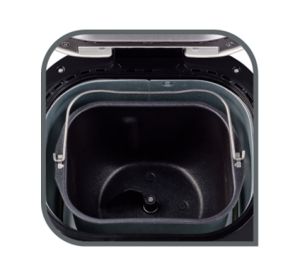 Breadmaker Tefal PF240E38, Pain Plaisir, Breadmaker, 500/750/1 kg, 20 programs, black/Inox, 720W, 3 Levels of firing