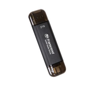 Hard disk Transcend 2TB, External SSD, ESD310C, USB 10Gbps, Type C/A, Black