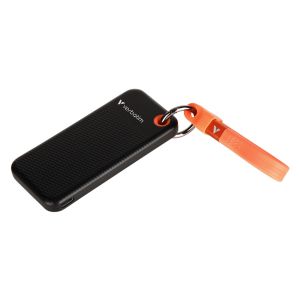 Verbatim Pocket SSD USB 3.2 Gen 2 2TB Black/Orange Hard Drive