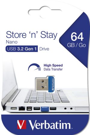 Memory stick Verbatim USB 3.0 Nano Store 'N' Stay 64GB