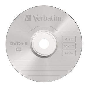 Media Verbatim DVD+R AZO 4.7GB 16X MATT SILVER SURFACE (10 PACK)